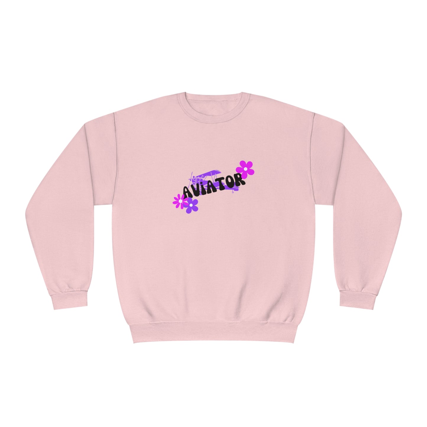 Retro Aviator Pilot Crewneck Sweatshirt